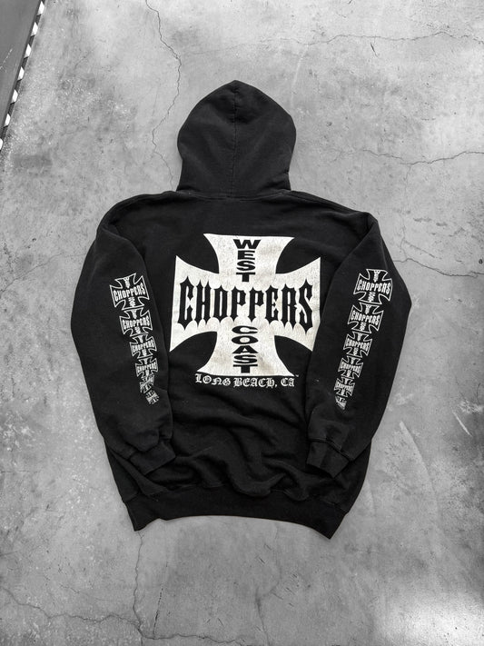 Vintage Early 00s West Choppers Hoodie ( XL )