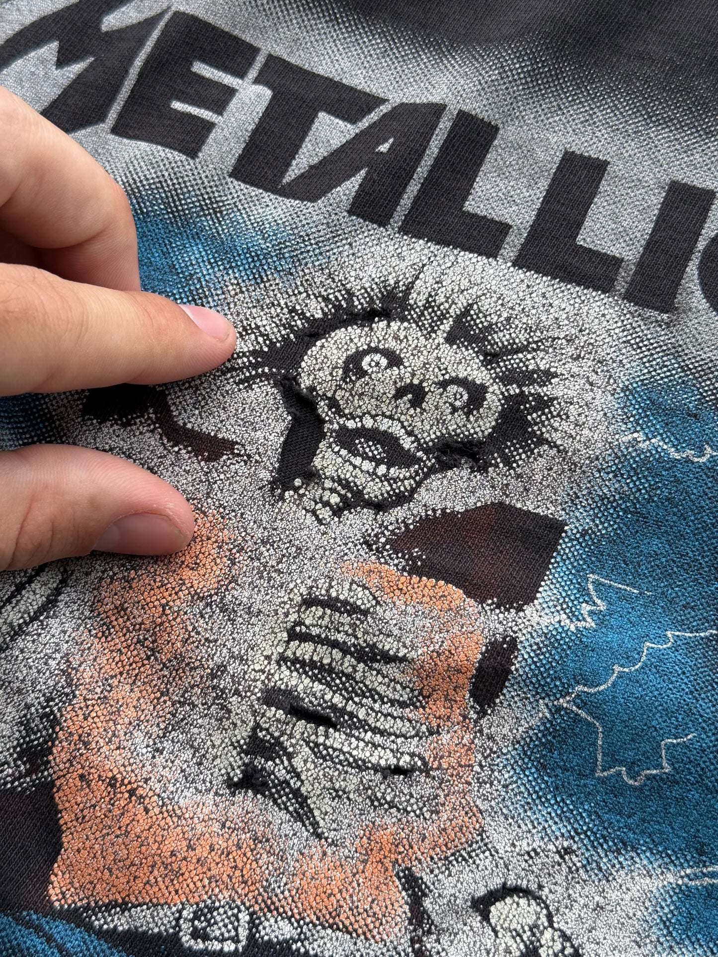 Vintage 1994 Metallica Metal Up Your Ass Band Tee ( XL )
