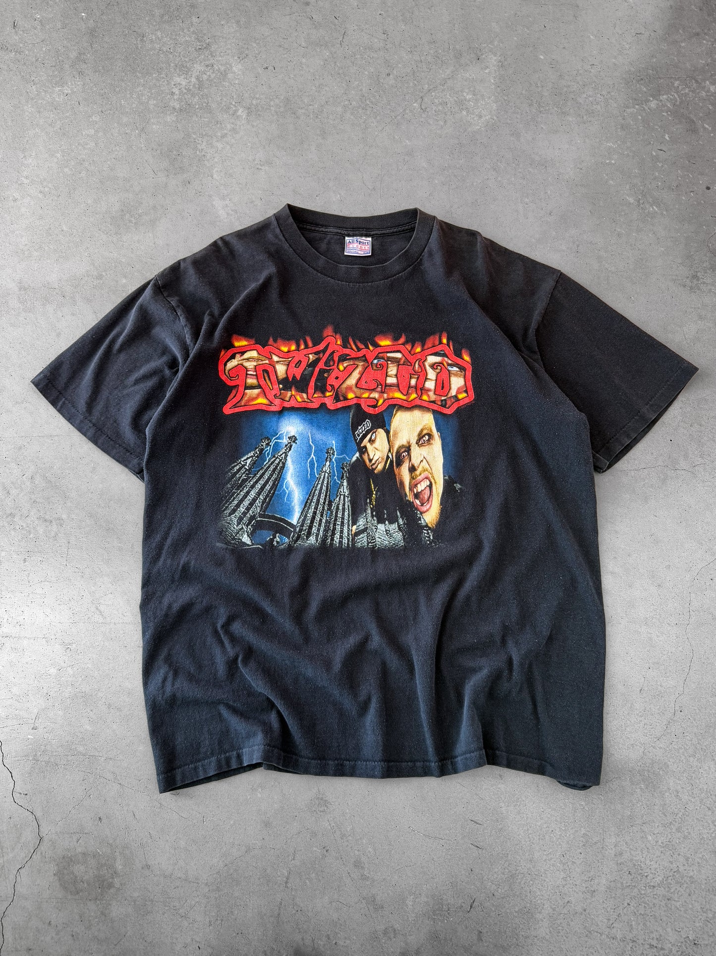 Vintage 90s Twizted Insane Clown Posse Tee ( XL )