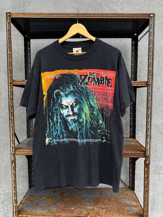 Vintage 1998 Rob Zombie HellBilly Deluxe Tee ( Large )