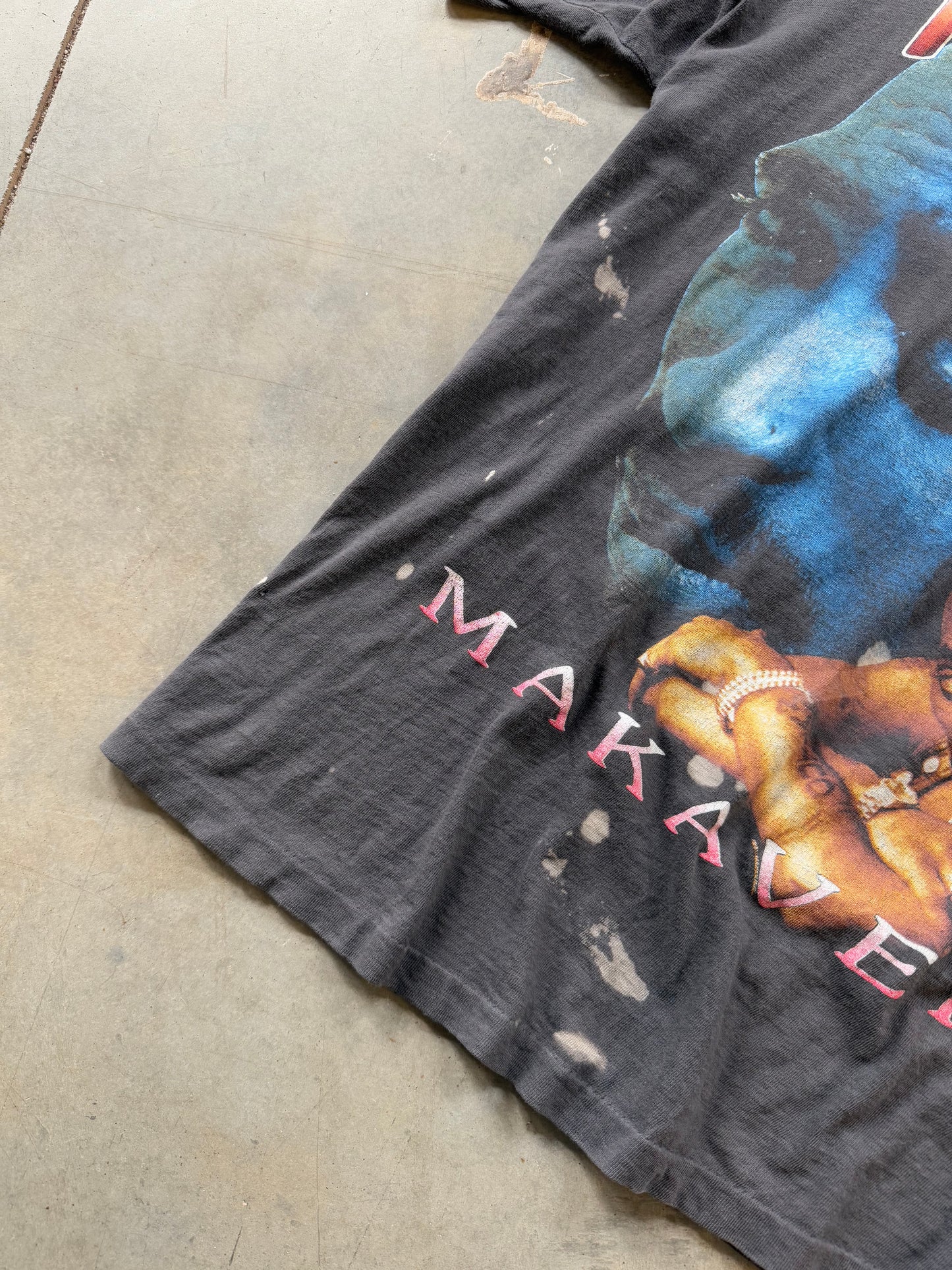 Vintage 90’s 2Pac Bootleg Memorial Rap Tee ( XL )