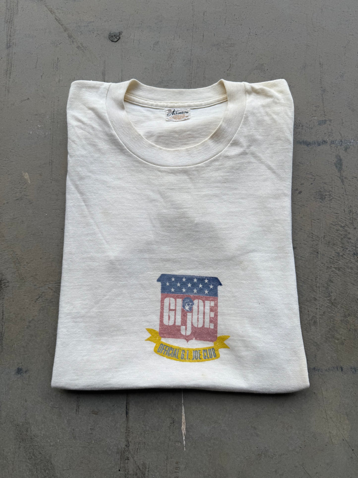 Vintage 60s GI Joe Fan Club Tee ( Small )