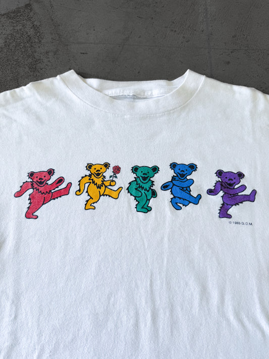 Vintage 1985 Grateful Dead Marching Bears Tee ( Large )