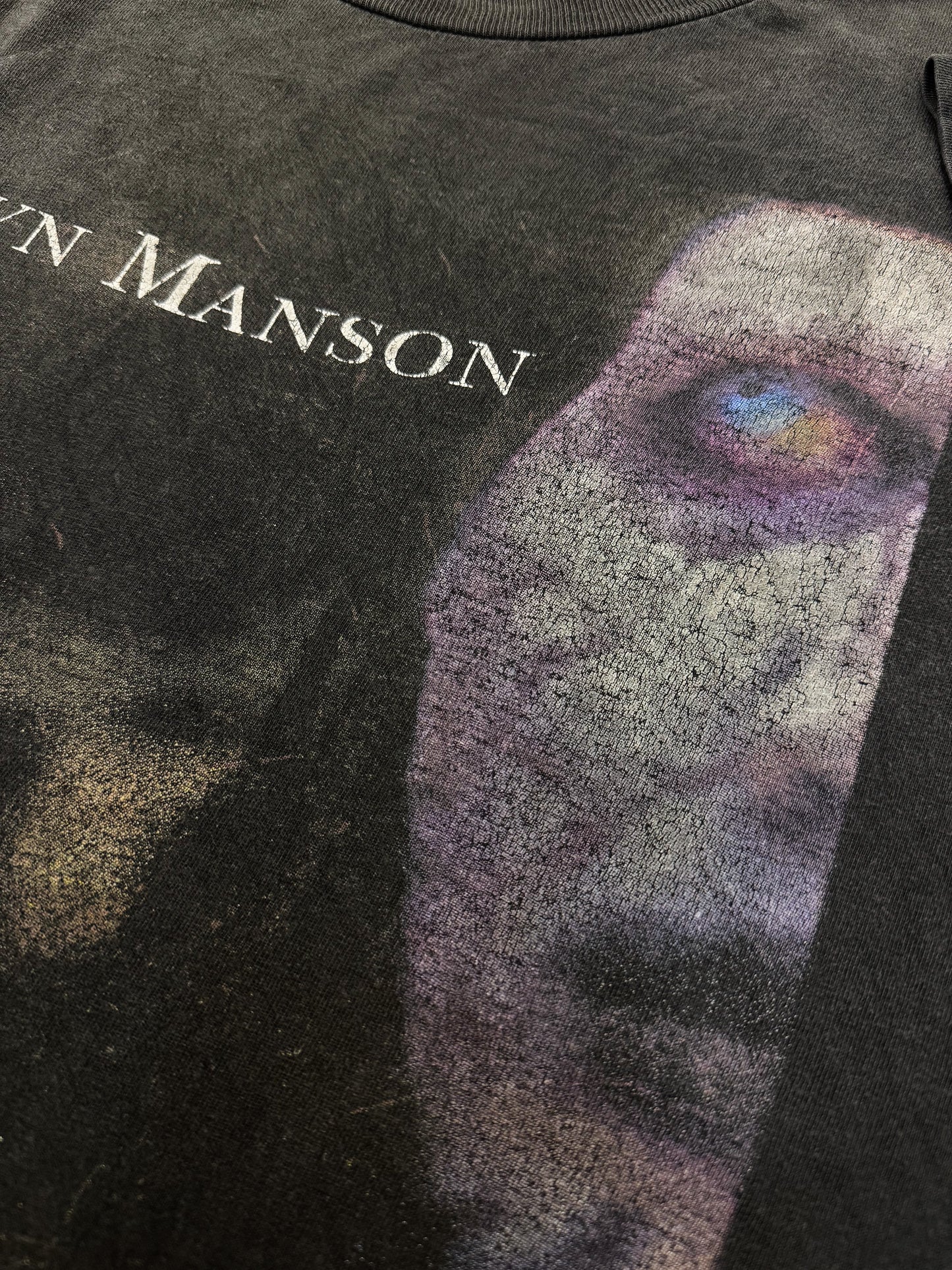 Vintage 1996 Marilyn Manson Anti Christ Band Tee ( Large )