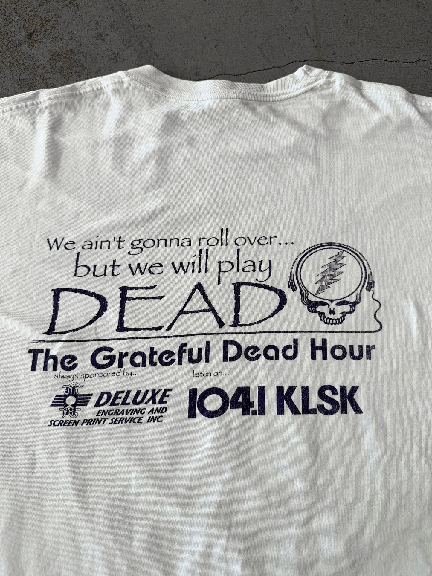 Vintage 1992 Grateful Dead Hour Radio Station Tee ( XL )