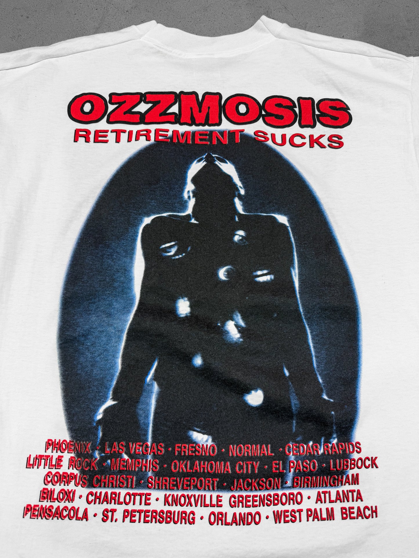 Vintage 1996 Ozzy Osbourne Ozzmosis Bootleg Tee ( XL )