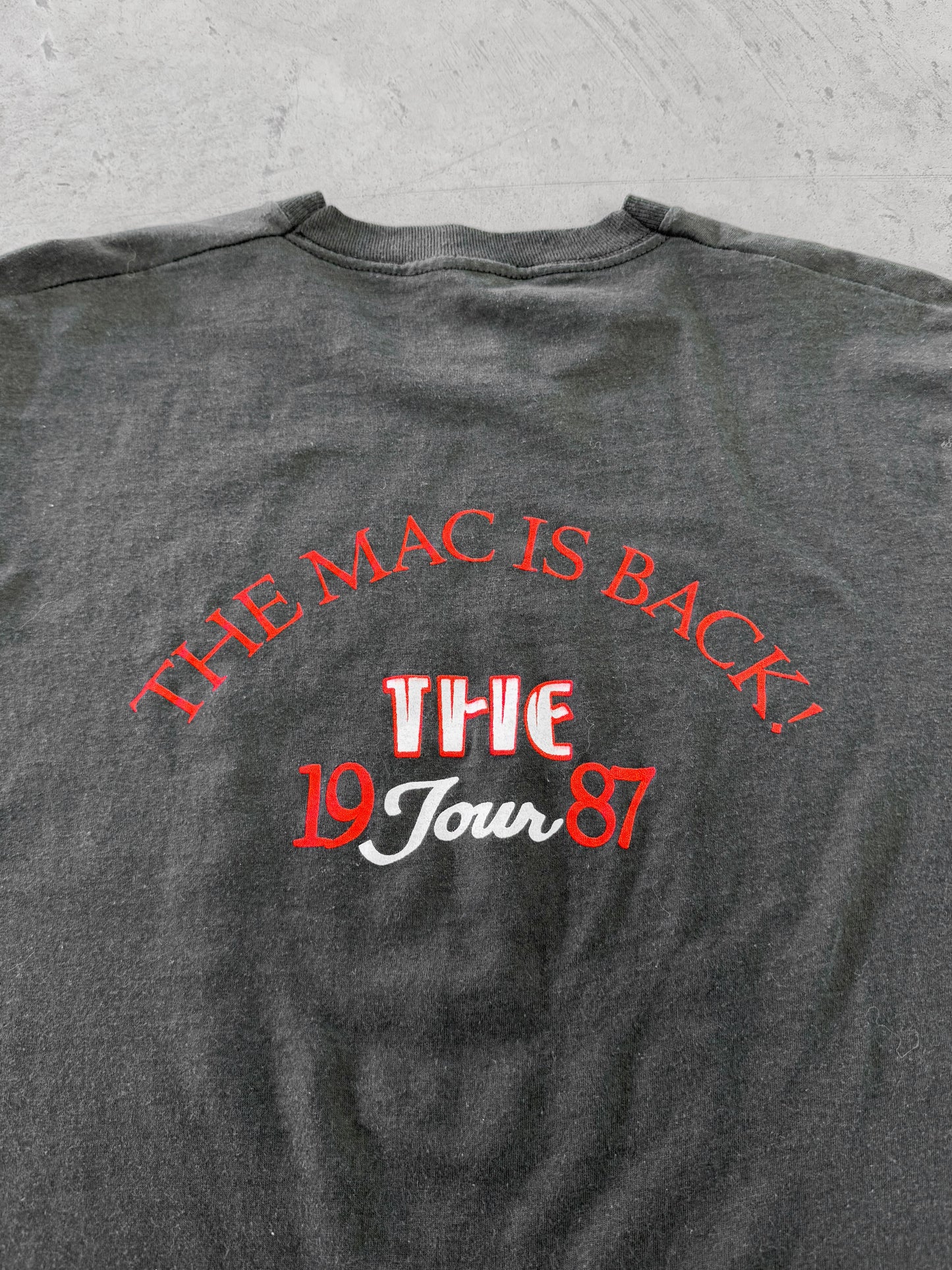 Vintage 1987 Fleetwood Mac The Mac Is Back Tour Tee ( Medium )