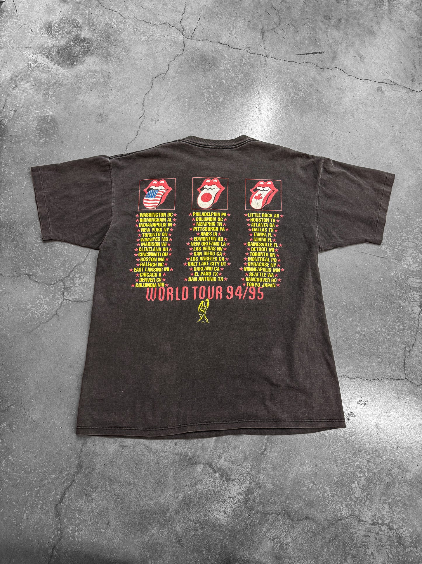 Vintage 1994 The Rolling Stones Voodoo Lounge Tee ( XL )