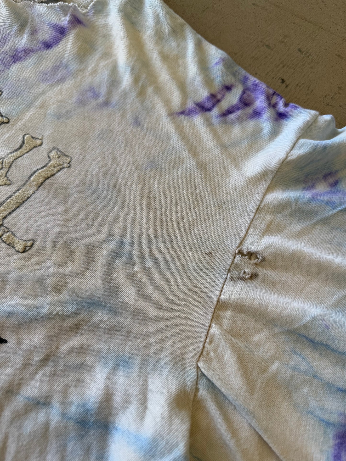 Vintage 1993 Grateful Dead Summer Tour Thrashed Boxy Tee ( XL )