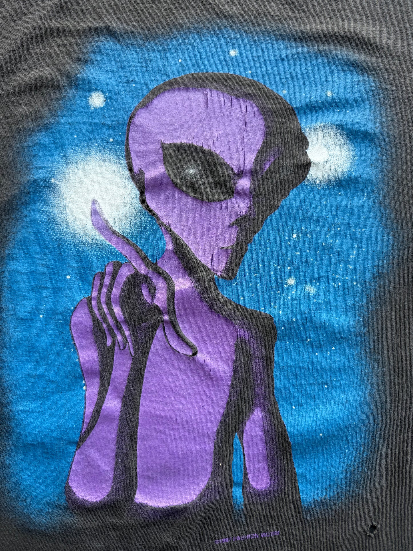 Vintage 1997 Alien Fashion Victim Tee ( XXL )