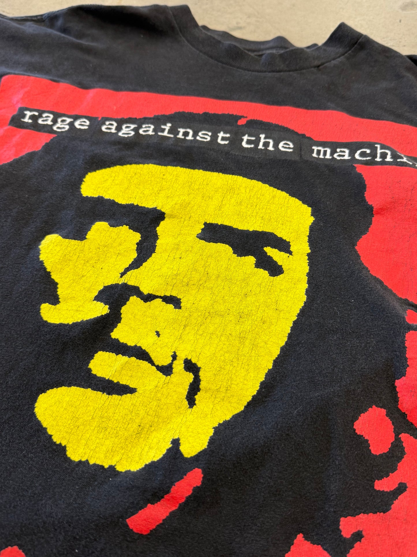 Vintage 90s Rage Against The Machine Che Guevara Tee ( XL )