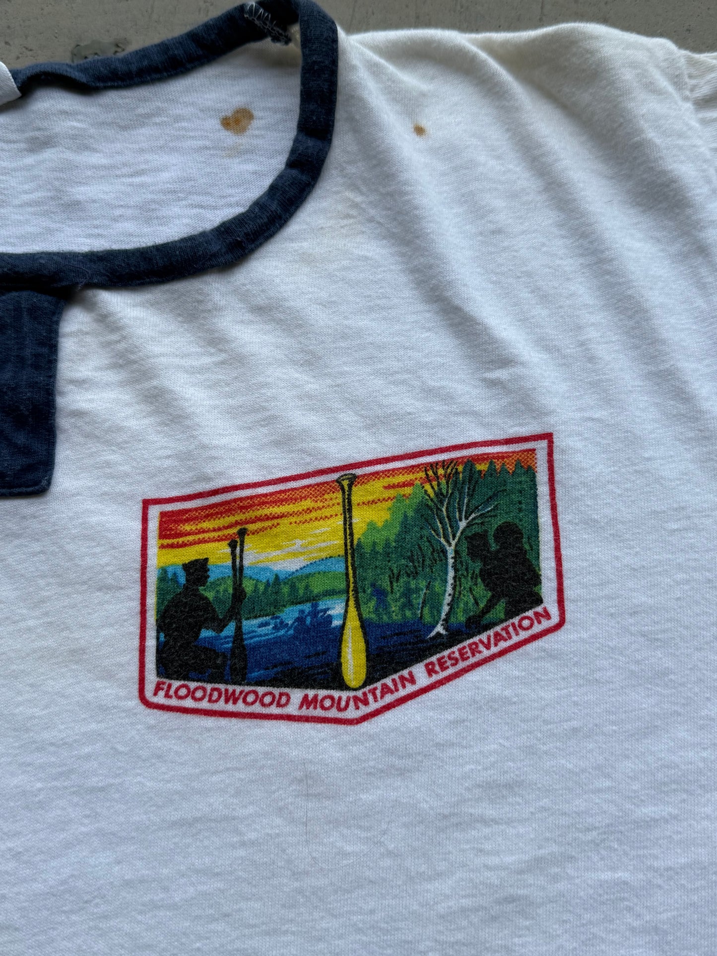 Vintage 60s Floodwood Mountain Reservation Tee ( Medium )