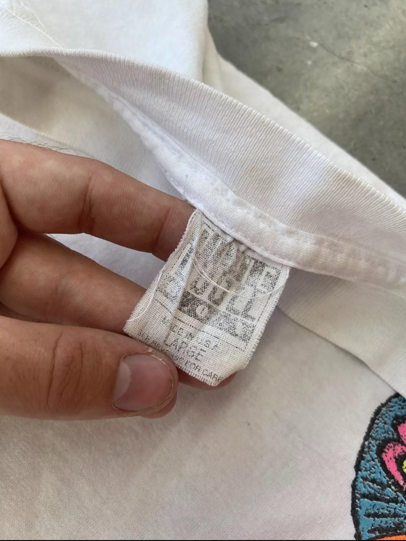 Vintage 90s Bugle Boy Skater Tee ( Large )