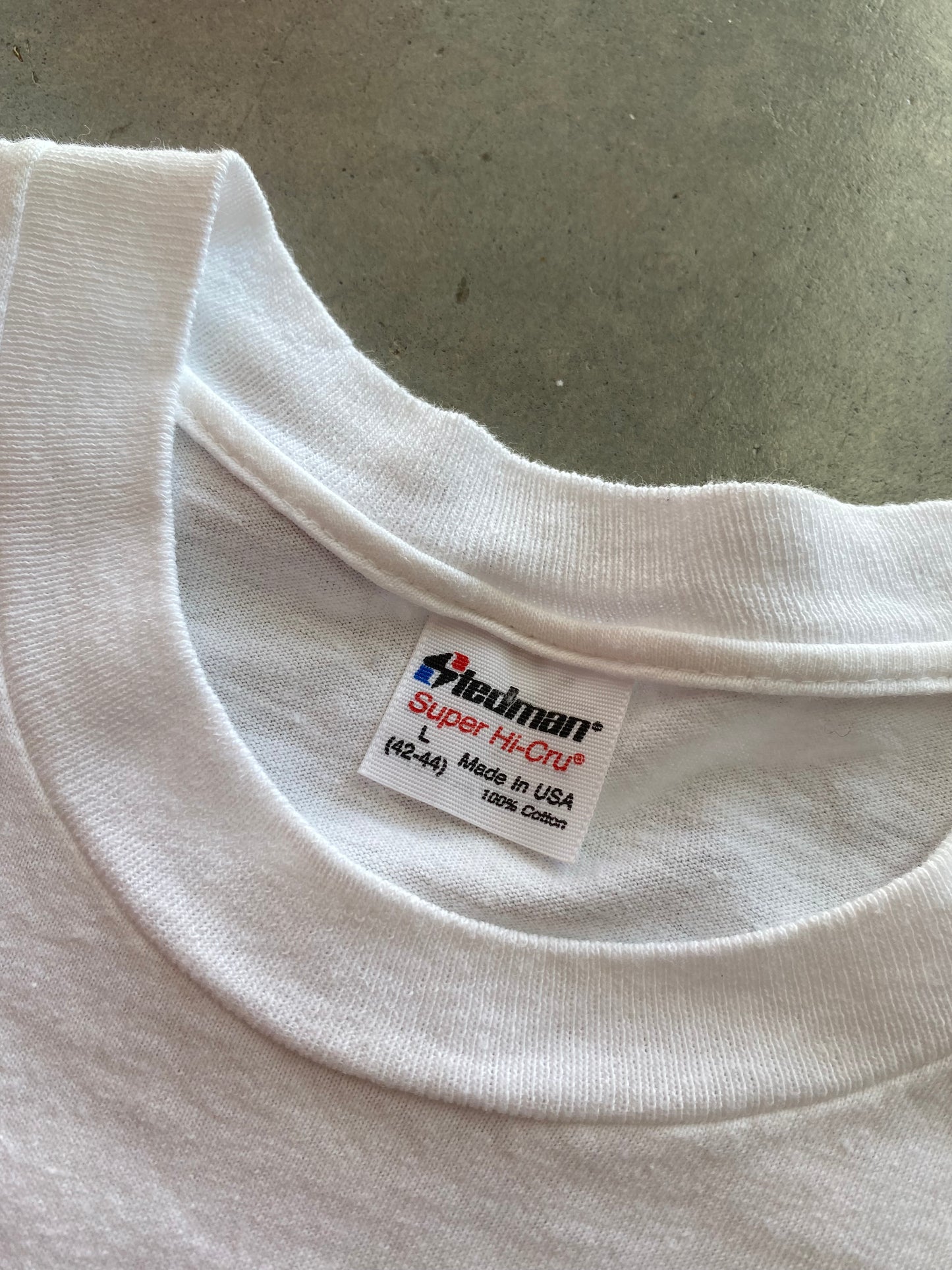 Vintage 1989 Salvador Dairy Cow Parody Art Tee ( Large )