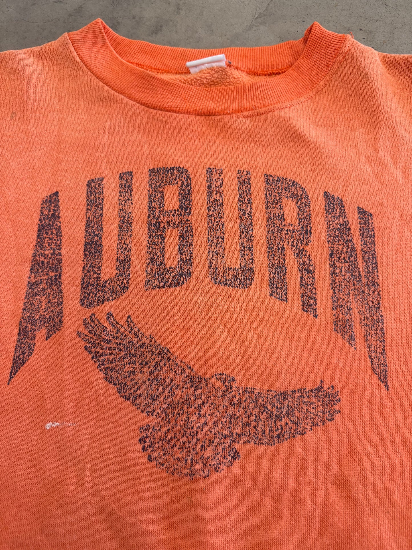 Vintage Early 8 0 s Auburn Faded Sweatshirt ( Large )