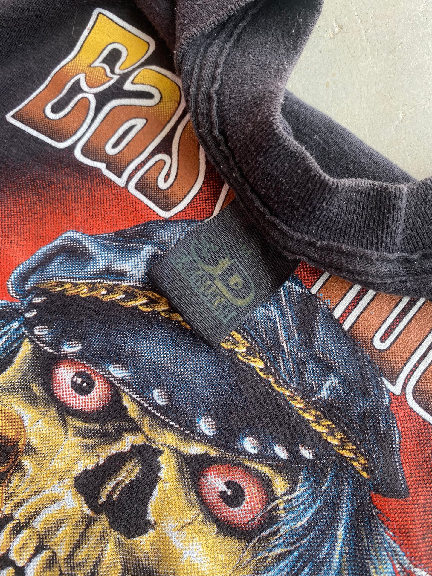 Vintage 1987 Easyriders Rodeo 3D Emblem Tee ( Medium )