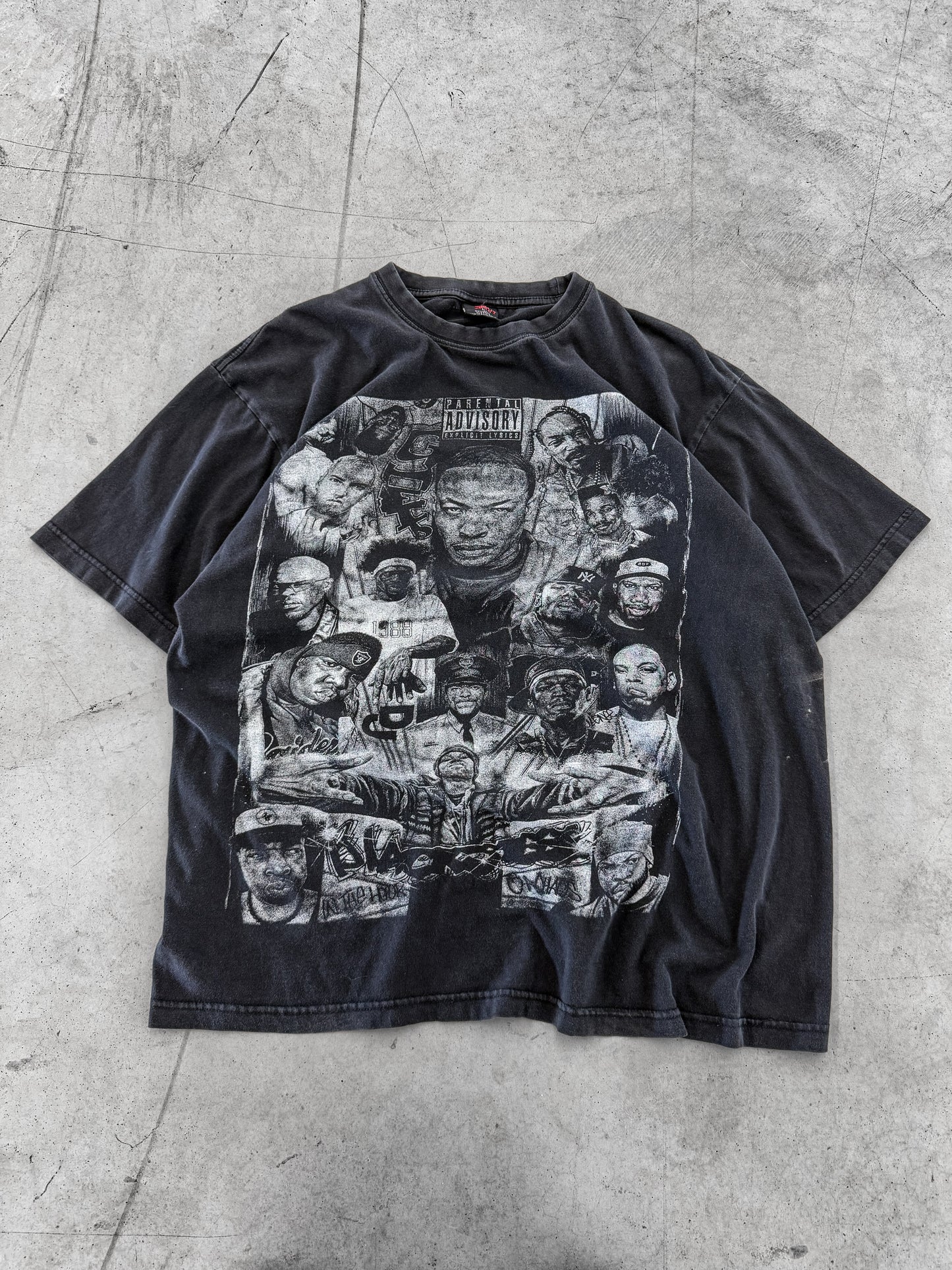 Vintage Early 2000s Hip Hop Rap Legends Tee ( Large )