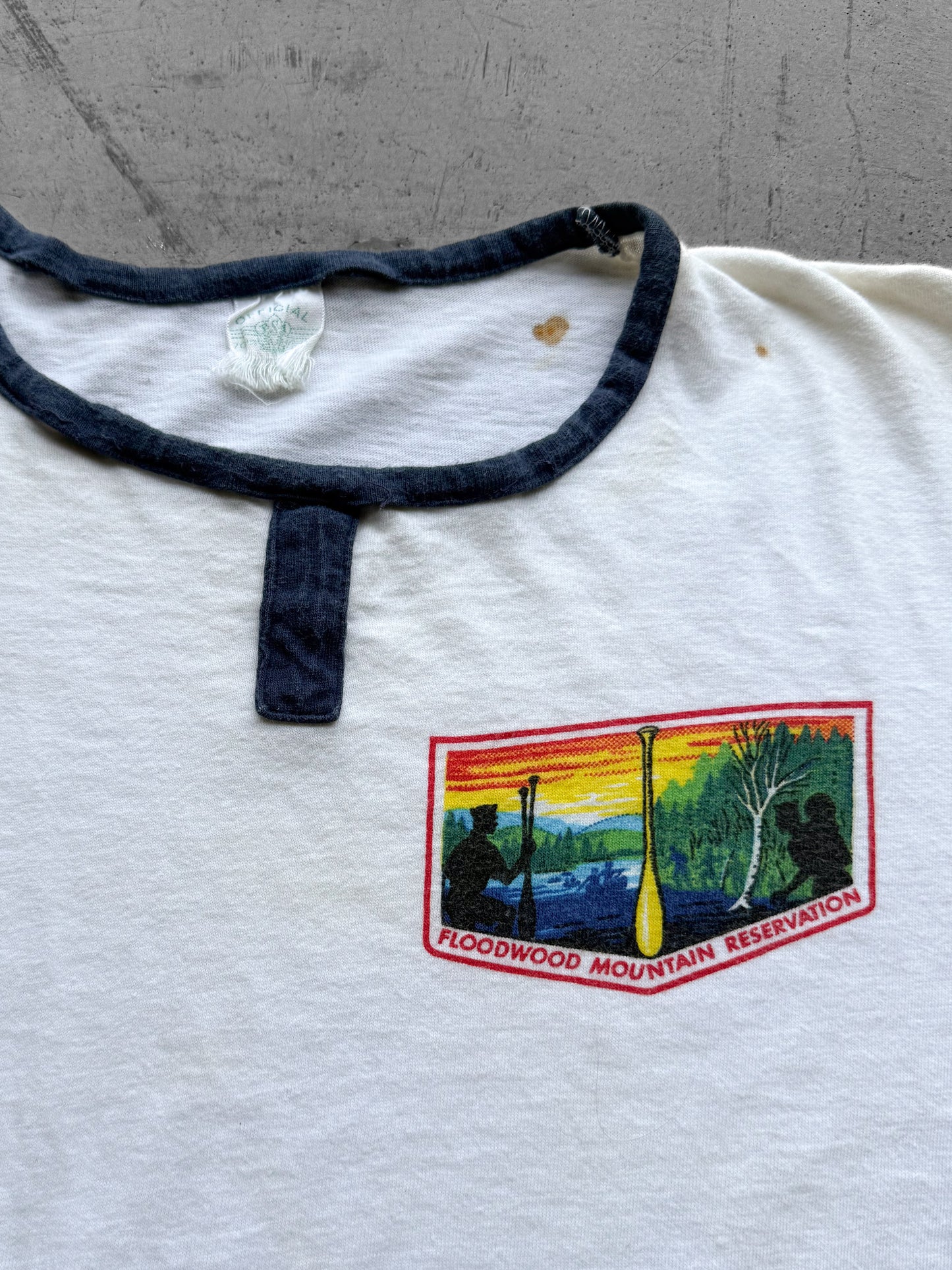Vintage 60s Floodwood Mountain Reservation Tee ( Medium )