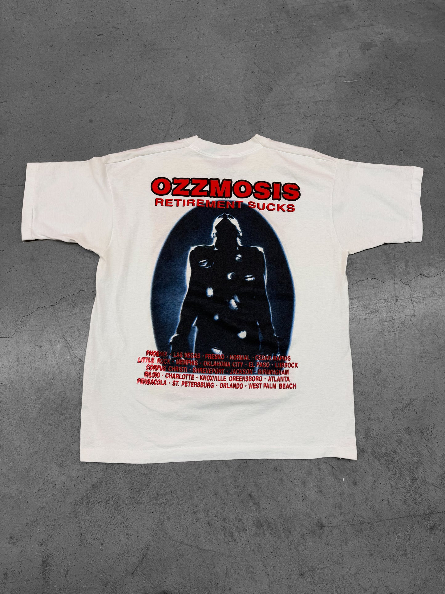 Vintage 1996 Ozzy Osbourne Ozzmosis Bootleg Tee ( XL )