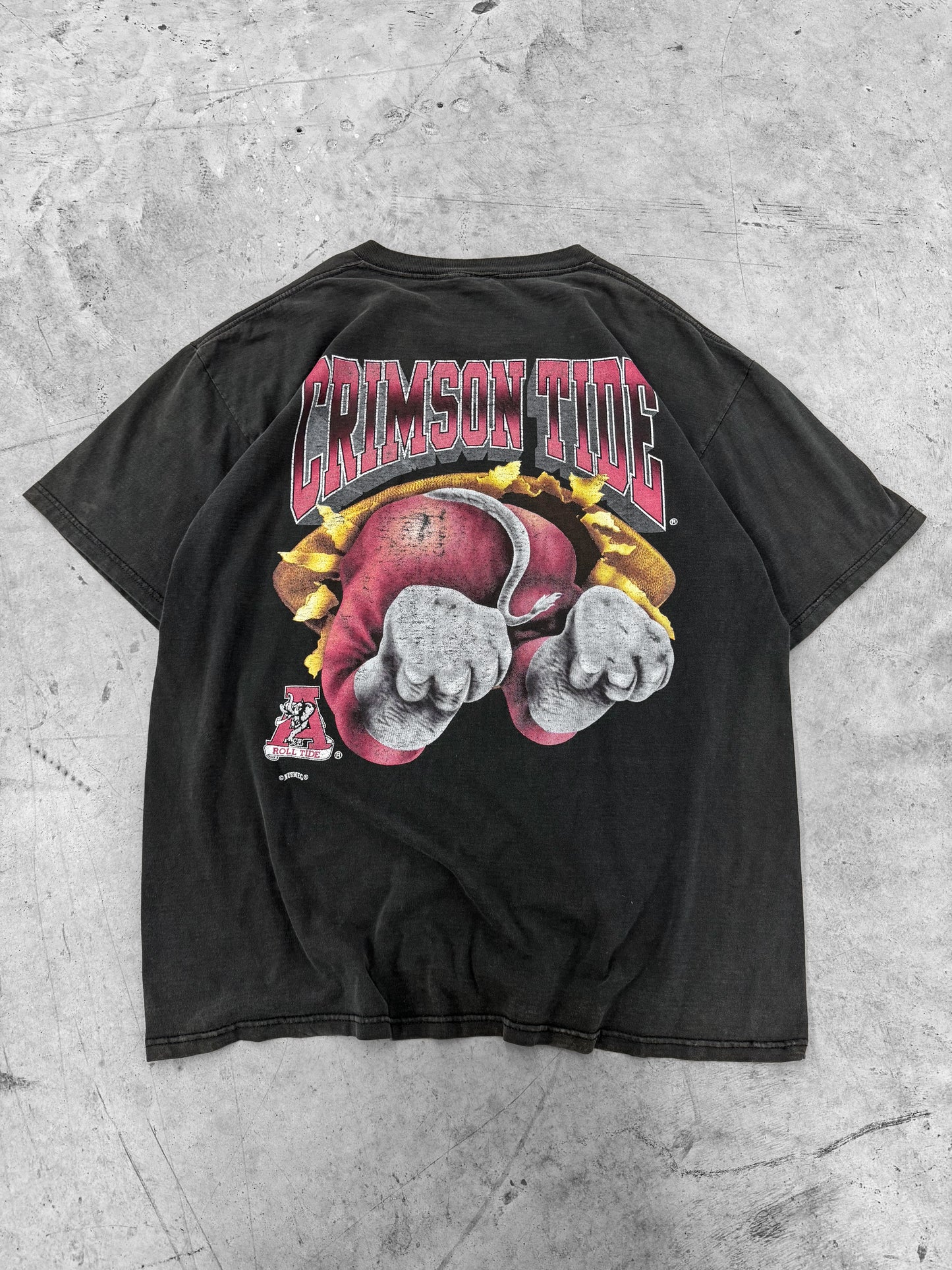 Vintage 90s Alabama Crimson Tide BreakThrough Tee ( XL )
