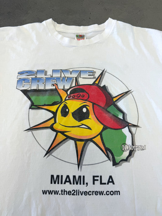 Vintage 2Live Crew Y-2-Nasty Tour Bootleg Rap Promo Tee ( XL )