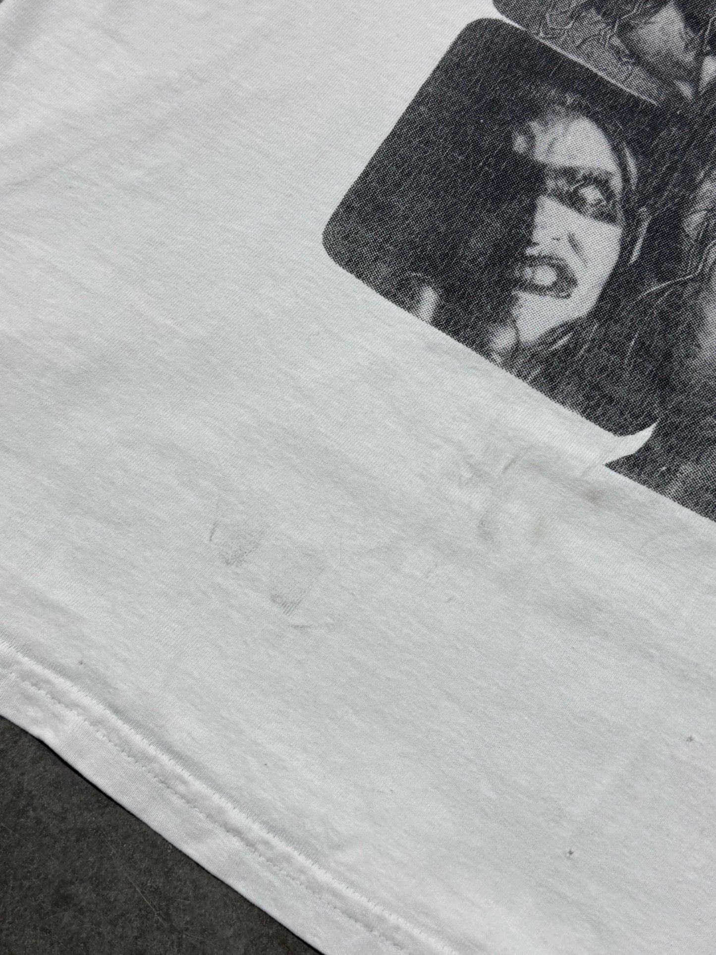 Vintage 2000s Marilyn Manson Bootleg White Tee