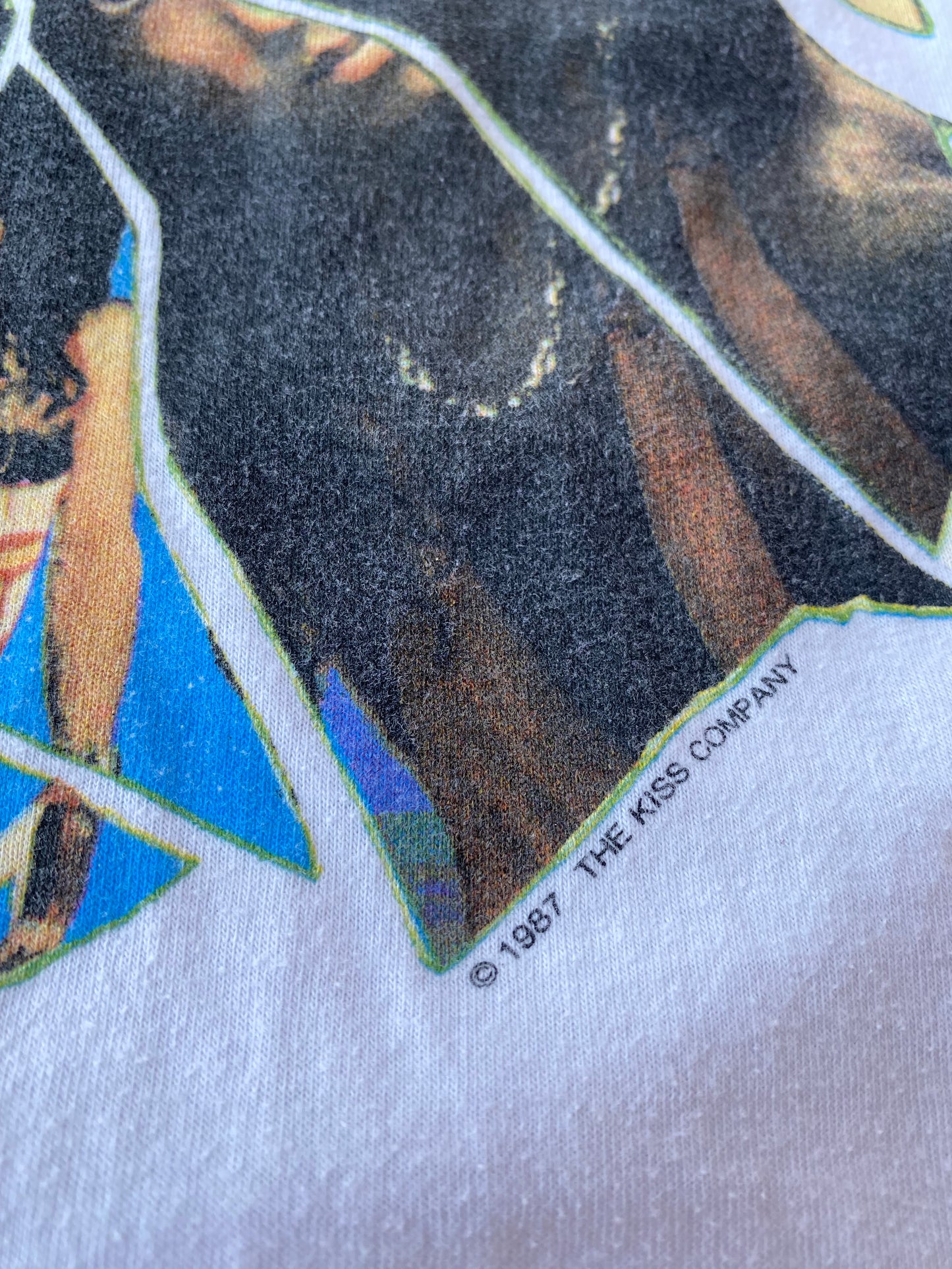 Vintage 1987 KISS Band Tee ( Medium )