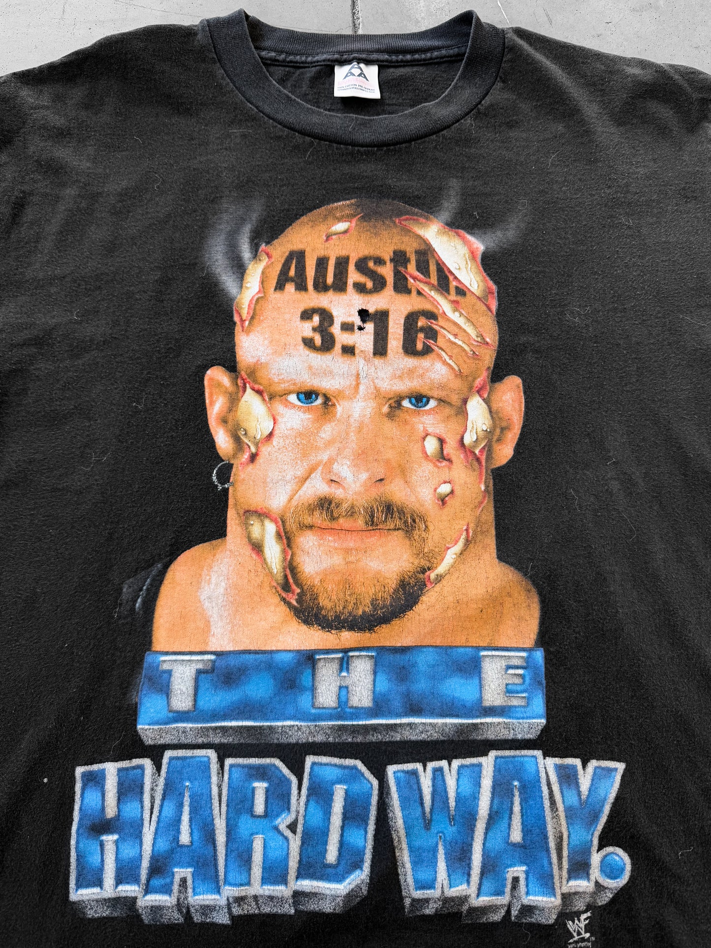 Vintage 1998 Stone Cold Steve Austin The Hard Way Tee ( Large )
