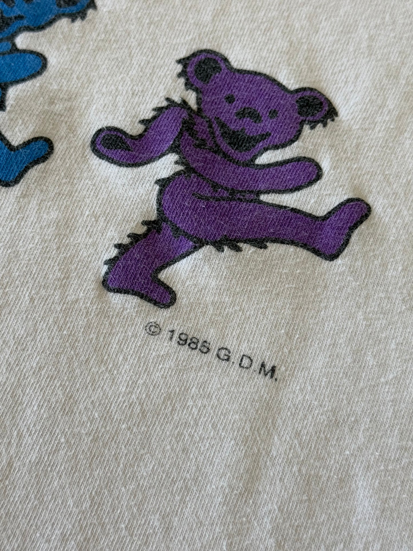 Vintage 1985 Grateful Dead Marching Bears Tee ( Large )