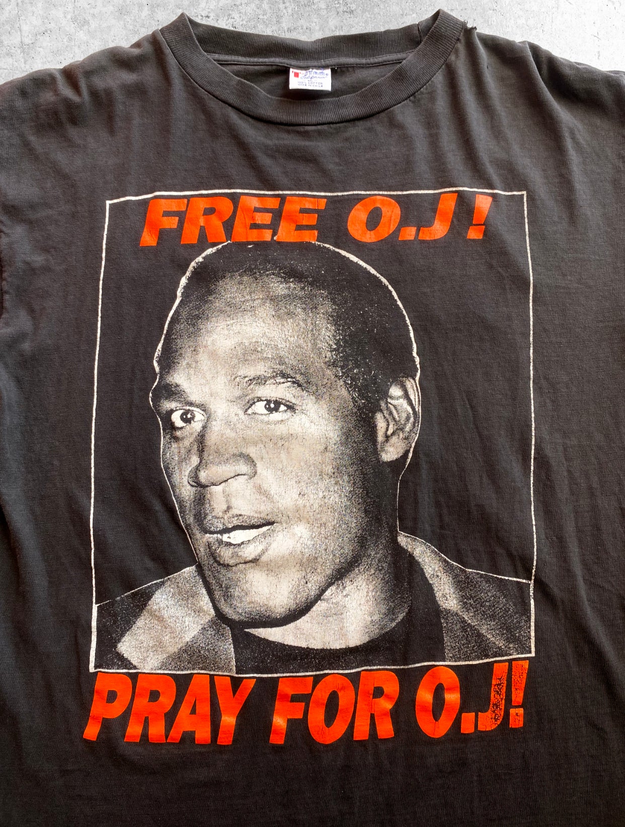 Vintage 90’s FREE OJ SIMPSON Bootleg Tee