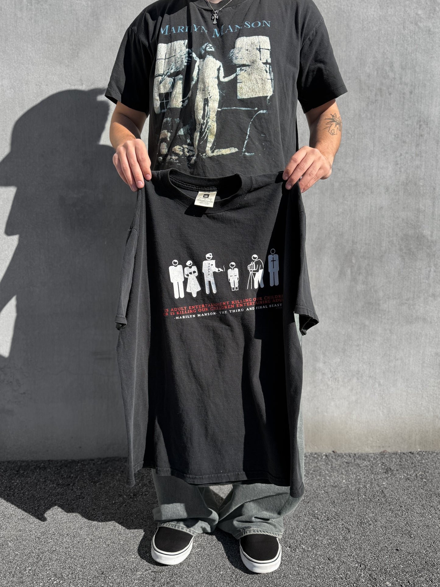 Vintage 2000 Marilyn Manson The Third & Final Beast Tee ( XL )