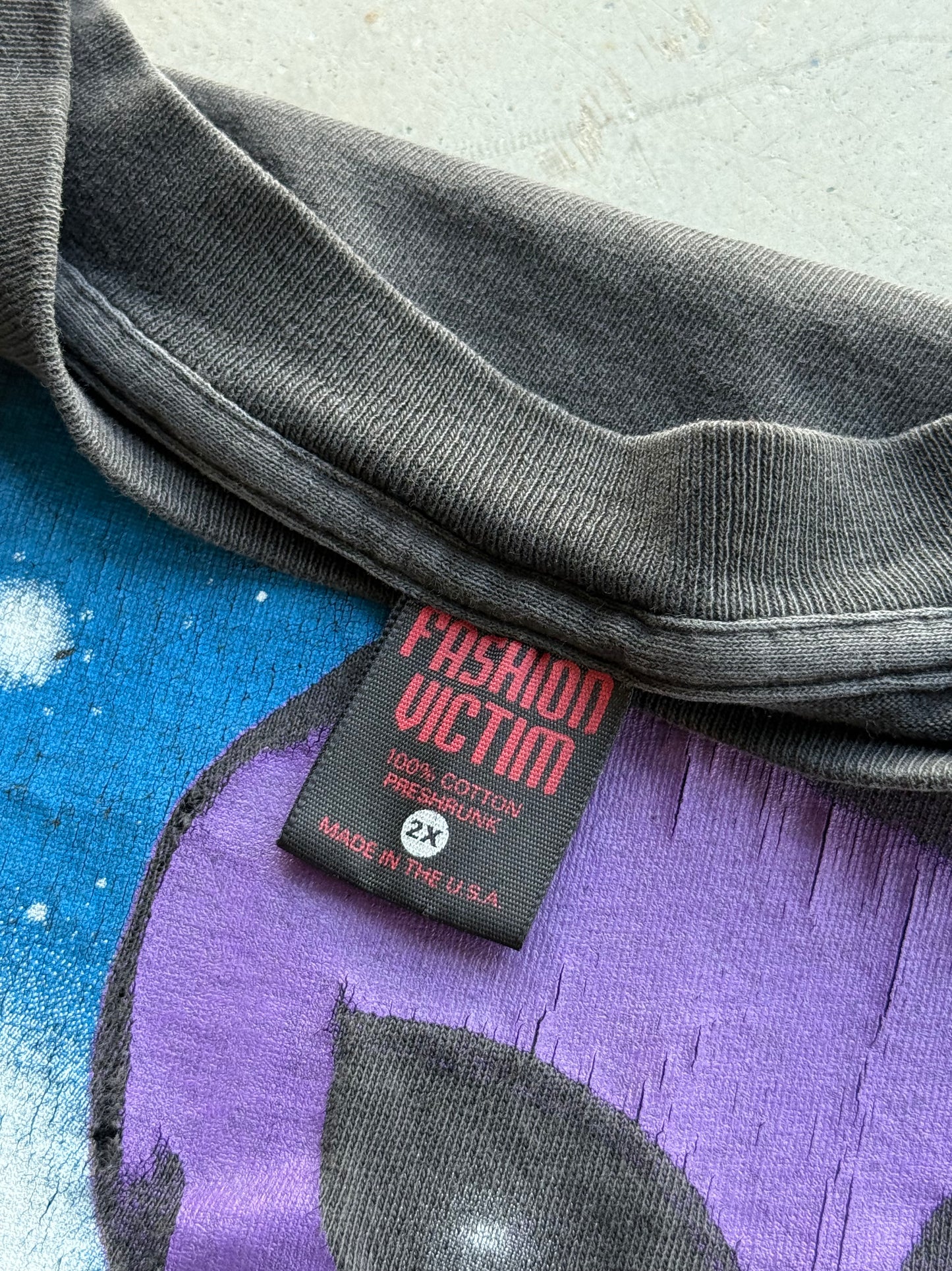 Vintage 1997 Alien Fashion Victim Tee ( XXL )