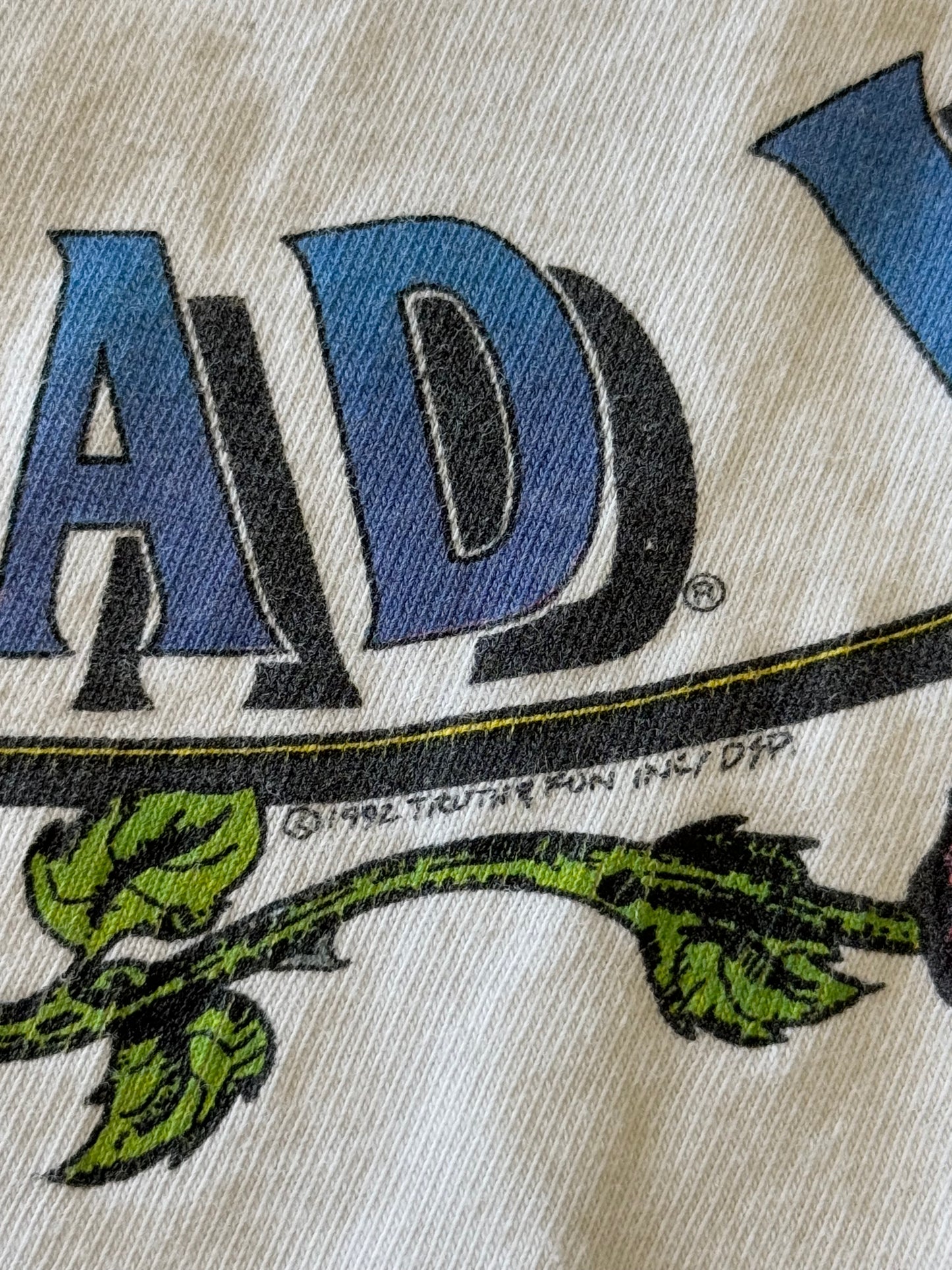 Vintage 1992 Grateful Dead Hour Radio Station Tee ( XL )