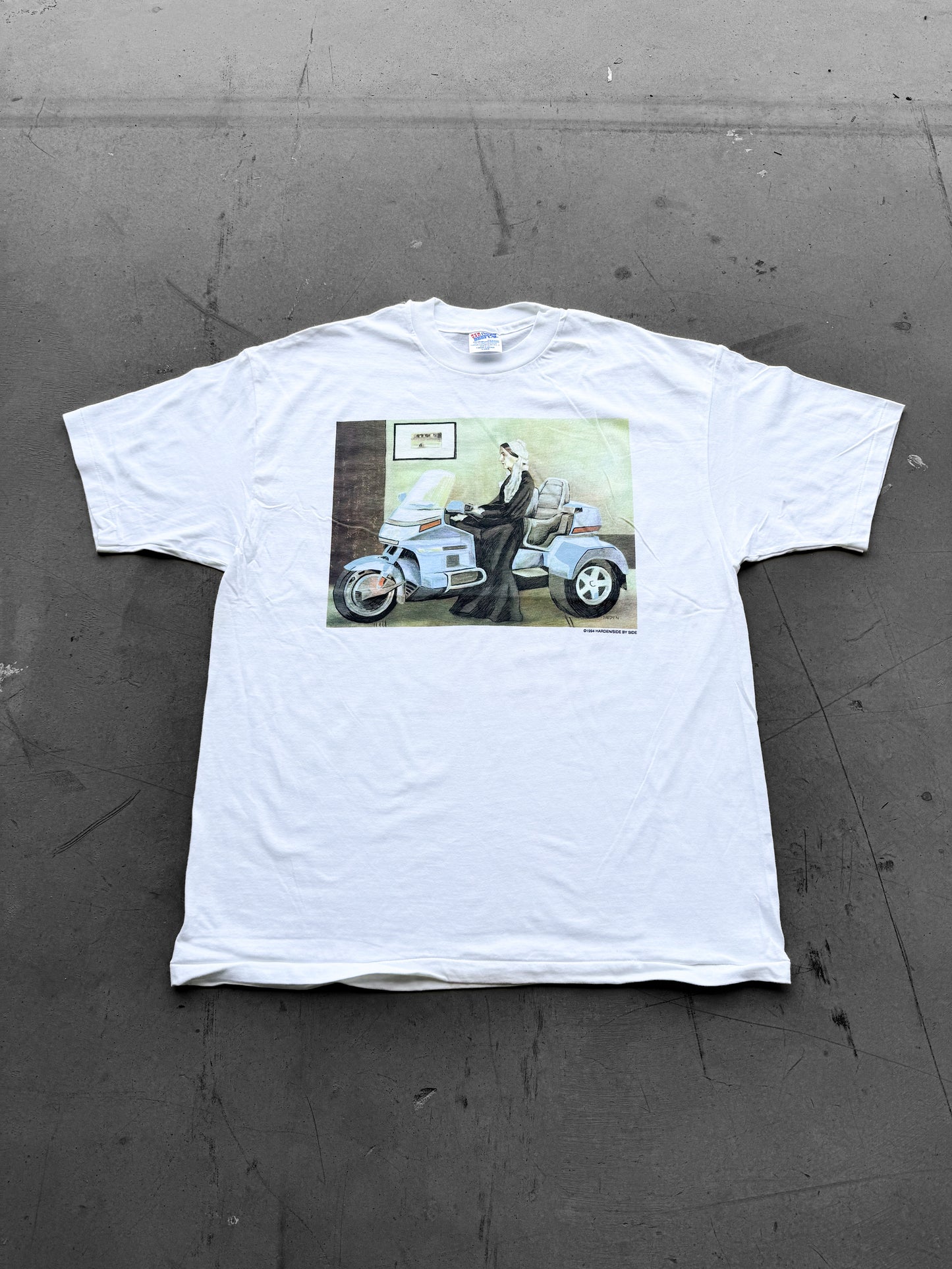 Vintage 1994 Honda Goldwing Trike Promo Art Tee