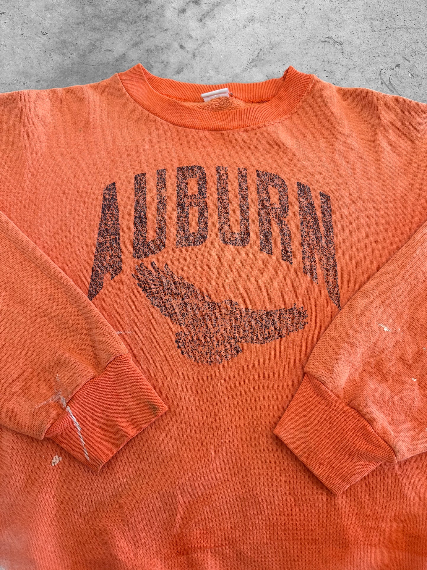 Vintage Early 8 0 s Auburn Faded Sweatshirt ( Large )