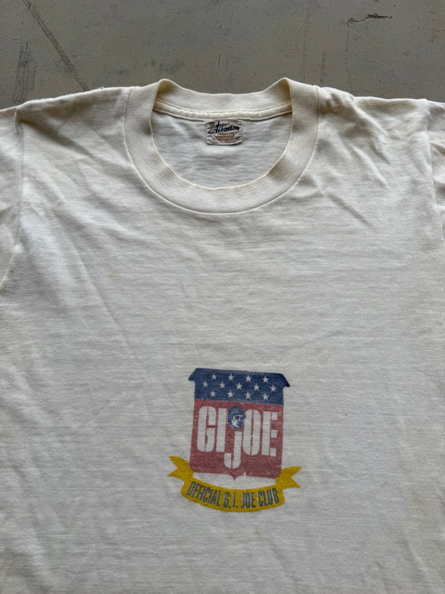 Vintage 60s GI Joe Fan Club Tee ( Small )