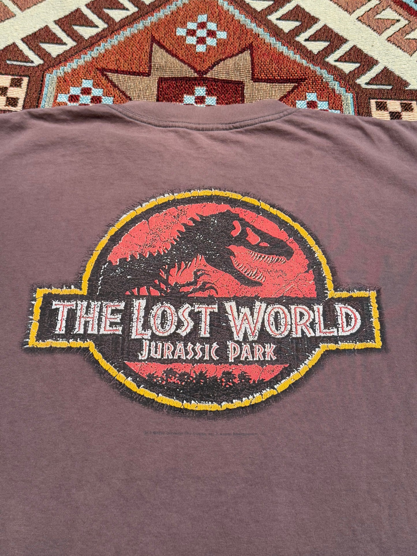 Vintage 1996 Jurassic Park The Lost World Movie Promo Tee ( Large )