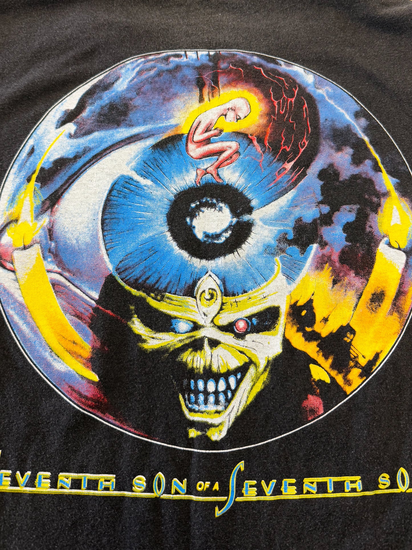 Vintage 80s Iron Maiden “Can I Play With Madness” Band Tee ( Medium )