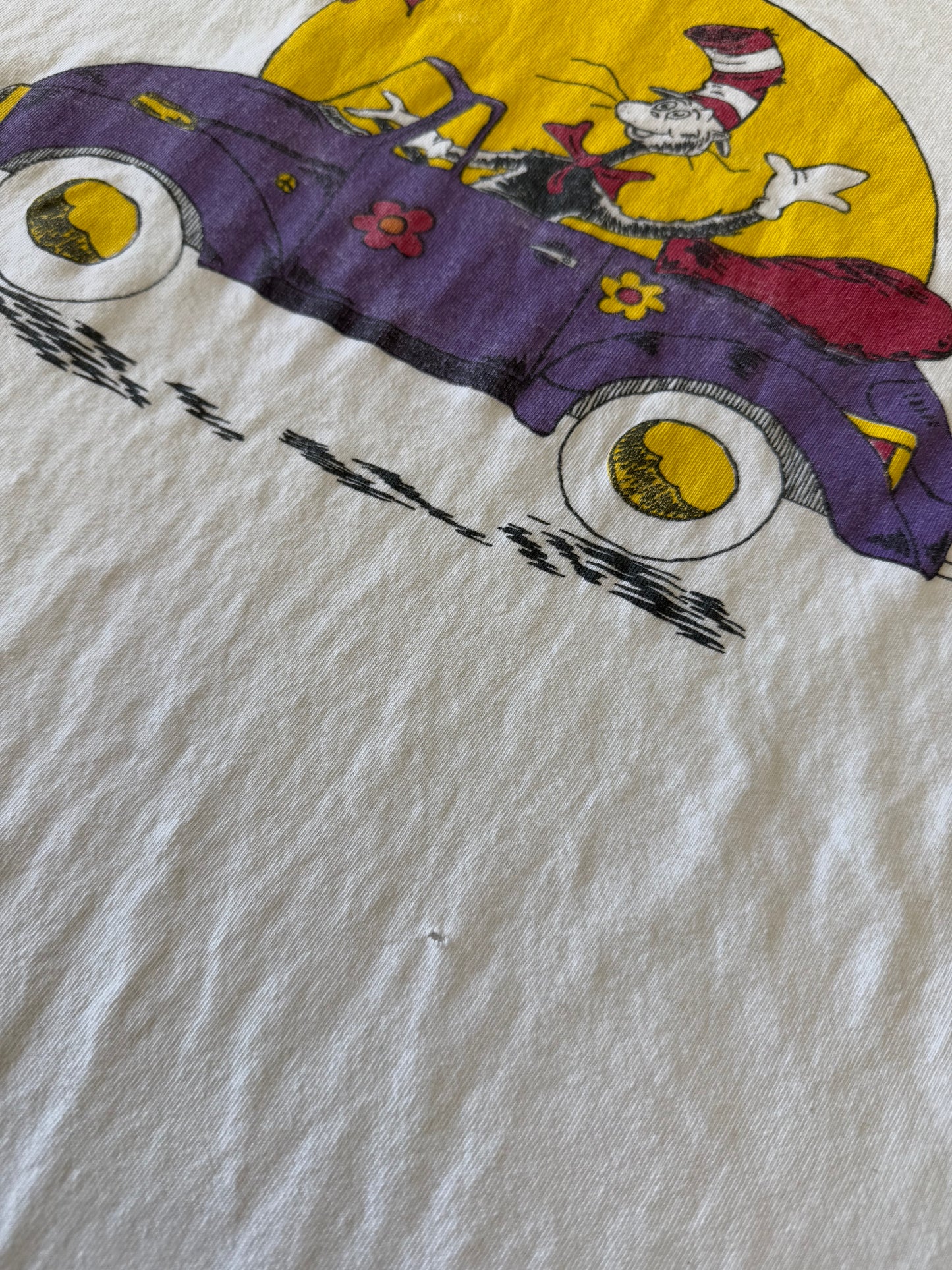 Vintage 90’s Cat In The Hat Grateful Dead Parody Tee ( Large )