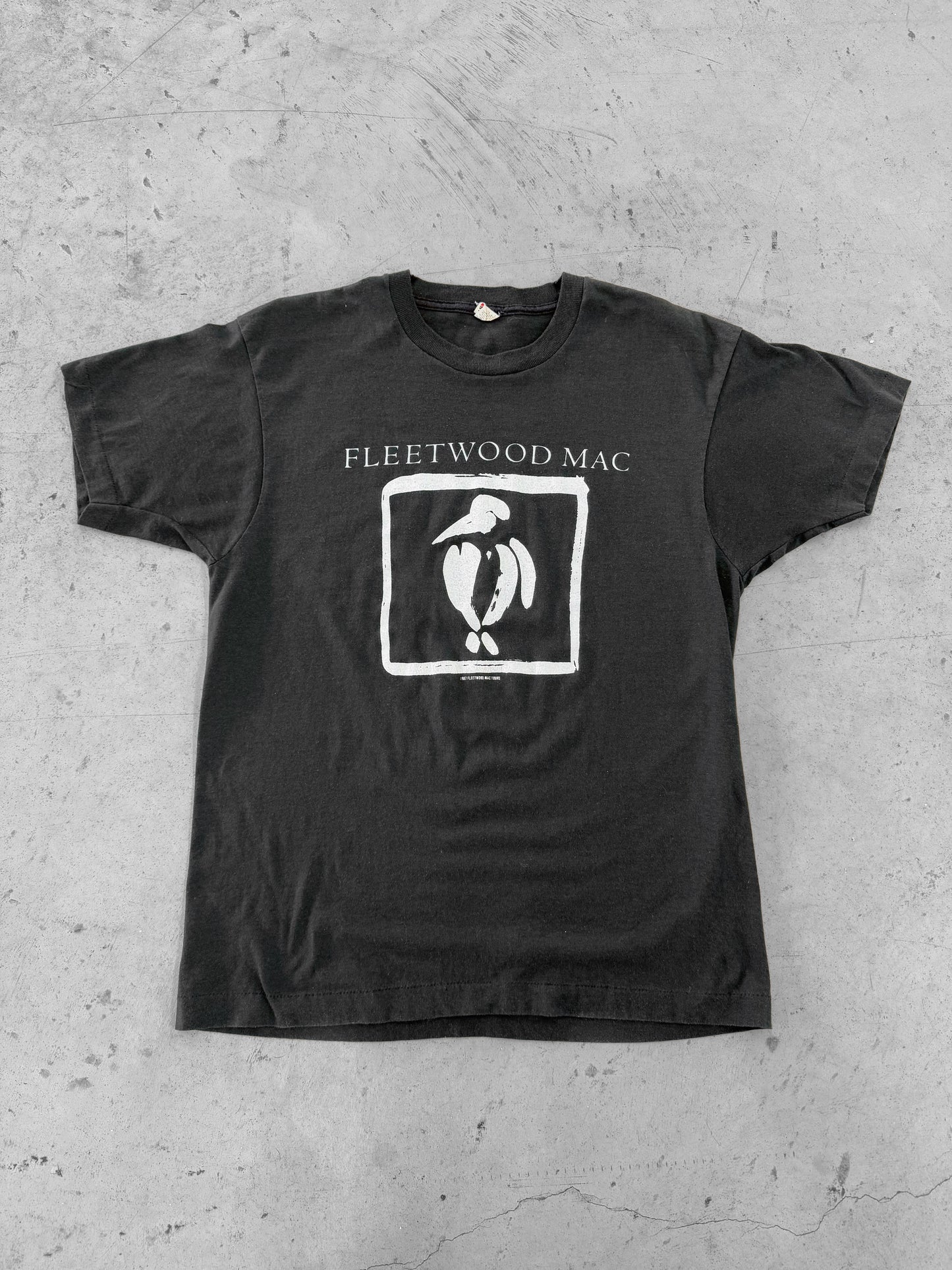 Vintage 1987 Fleetwood Mac The Mac Is Back Tour Tee ( Medium )