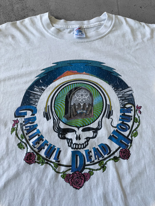 Vintage 1992 Grateful Dead Hour Radio Station Tee ( XL )