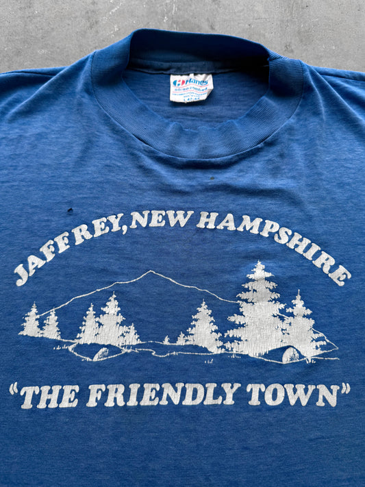 Vintage 80s New Hampshire “The Friendly Town” Tee ( Large )
