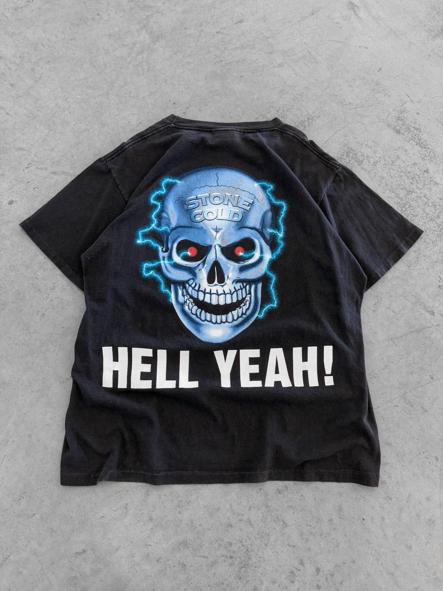 Vintage 90s Stone Cold Steve Austin Raise Some Hell Tee ( XL )
