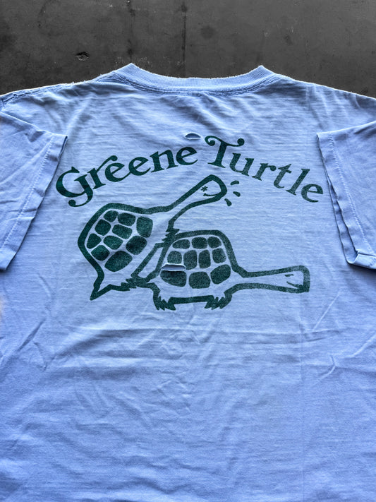 Vintage 90s “Green Turtle” Sex Tee ( Large )