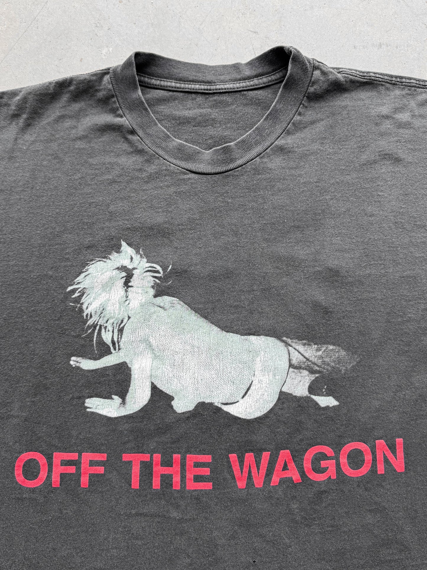 Vintage 90s Off The Wagon L7 Band Tee ( XL )