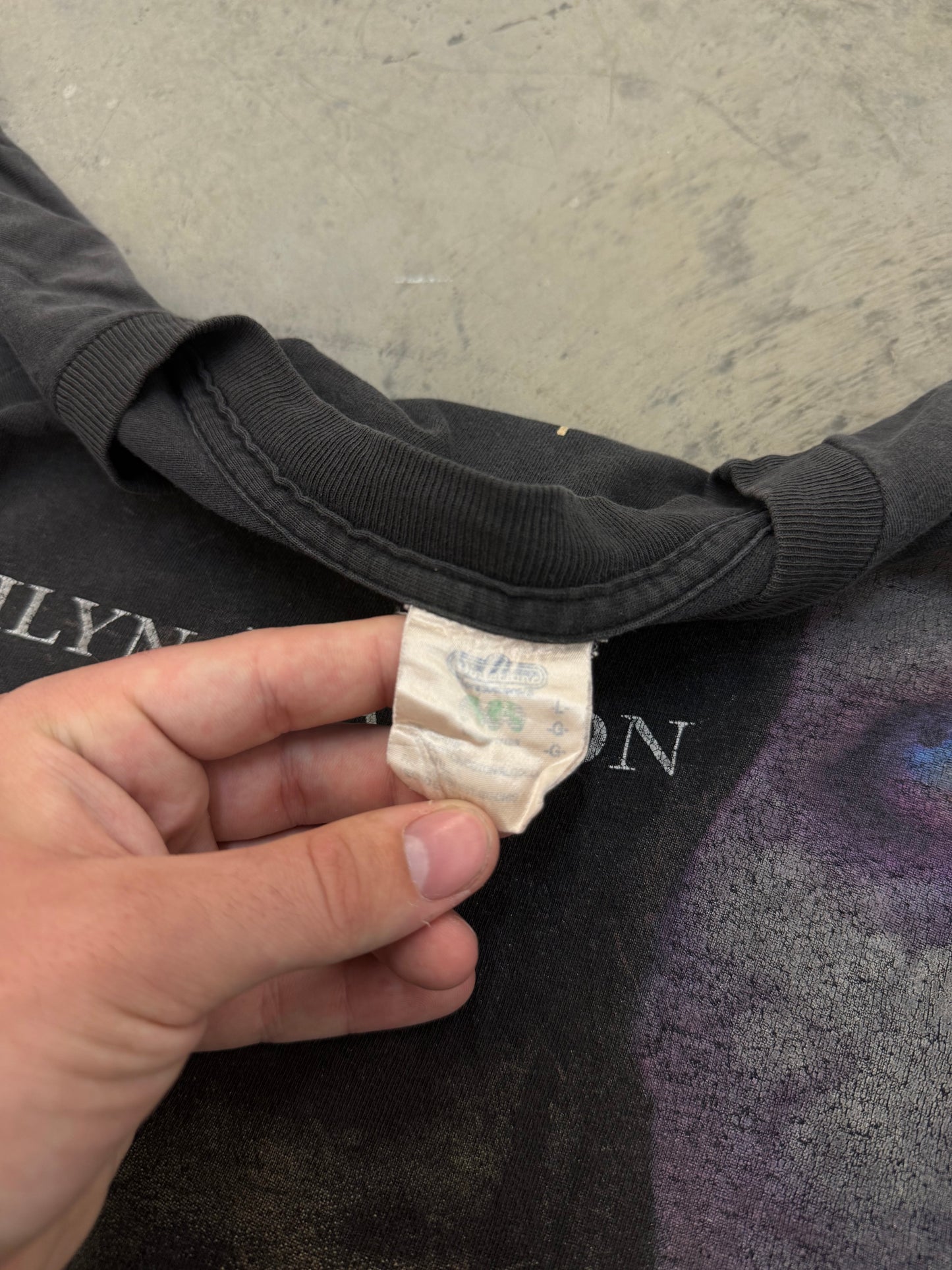 Vintage 1996 Marilyn Manson Anti Christ Band Tee ( Large )