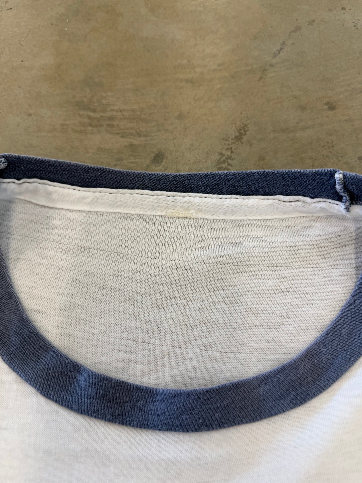 Vintage 1983 Chicago White Sox Winnin Ugly Ringer Tee ( Medium )