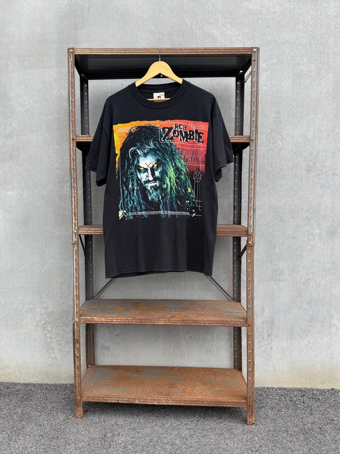 Vintage 1998 Rob Zombie HellBilly Deluxe Tee ( Large )