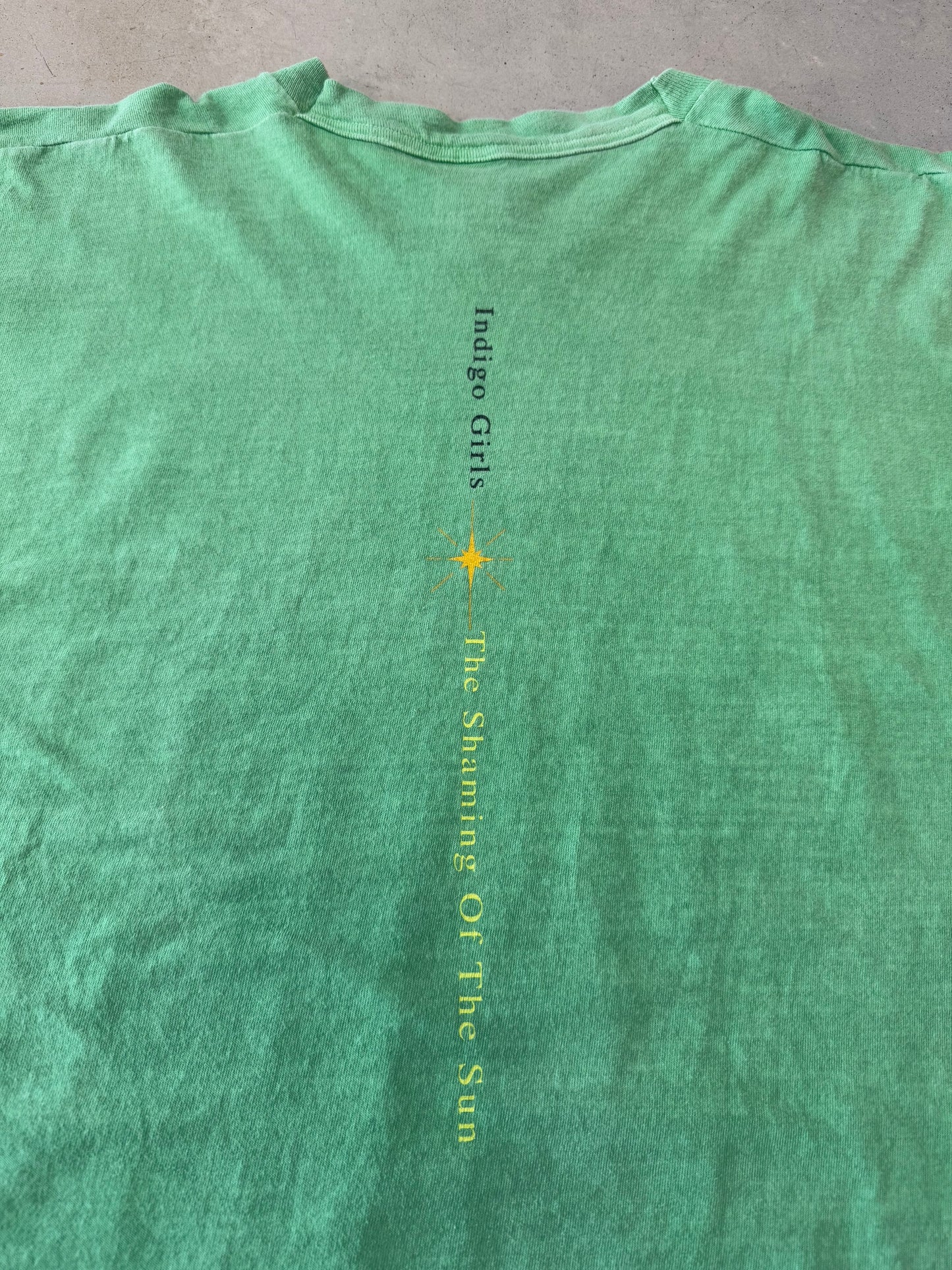 Vintage 90s Indigo Girls Get Out The Map Band Tee ( XL )