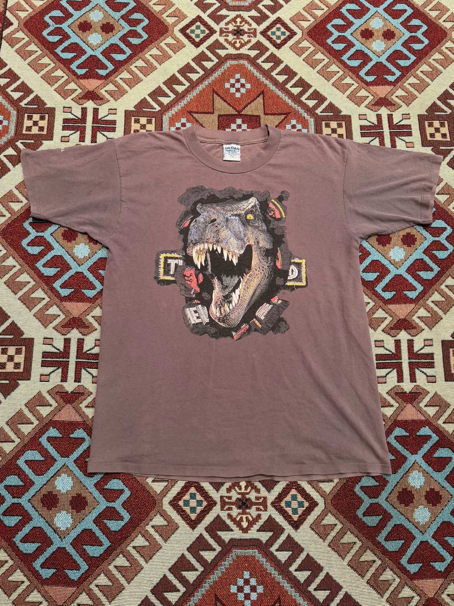 Vintage 1996 Jurassic Park The Lost World Movie Promo Tee ( Large )